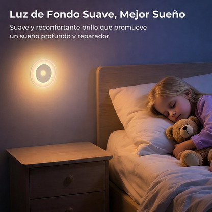 Luz nocturna led con detector de movimiento